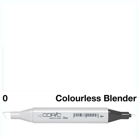 COPIC CLASSIC MARKER 0 COLOURLESS BLENDER