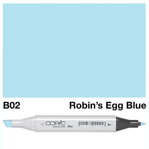 COPIC CLASSIC MARKER B02 ROBINS EGG BLUE