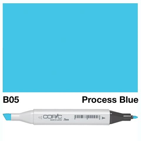 COPIC CLASSIC MARKER B05 PROCESS BLUE