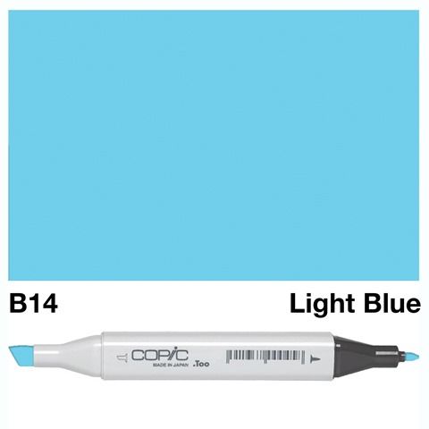 COPIC CLASSIC MARKER B14 LIGHT BLUE