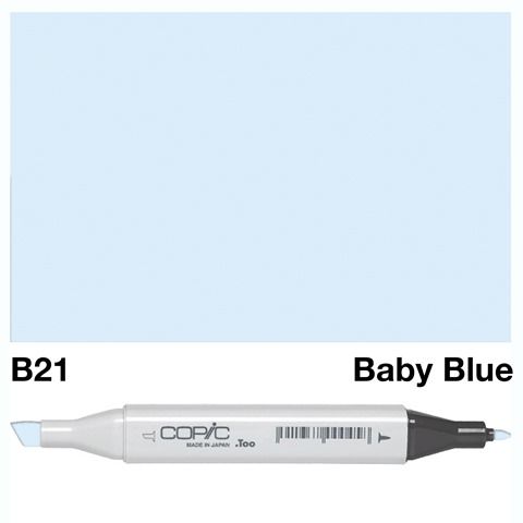 COPIC CLASSIC MARKER B21 BABY BLUE