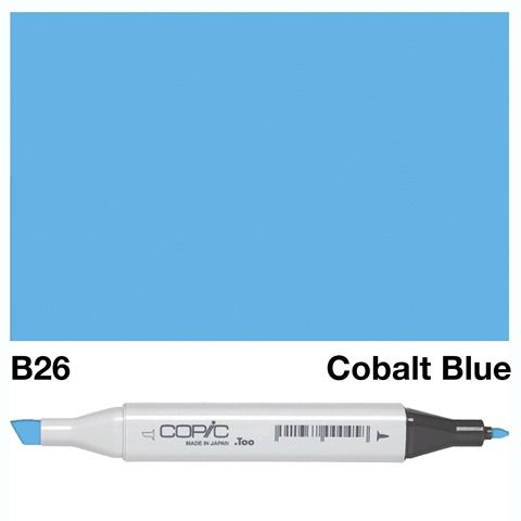 COPIC CLASSIC MARKER B26 COBALT BLUE