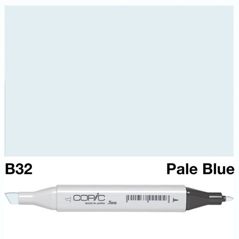 COPIC CLASSIC MARKER B32 PALE BLUE