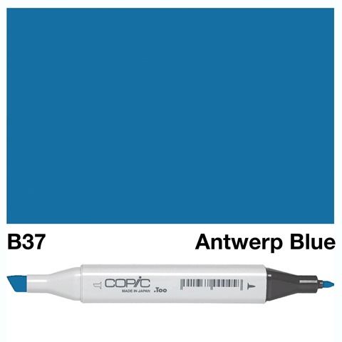 COPIC CLASSIC MARKER B37 ANTWERP BLUE