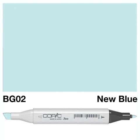 COPIC CLASSIC MARKER BG02 NEW BLUE