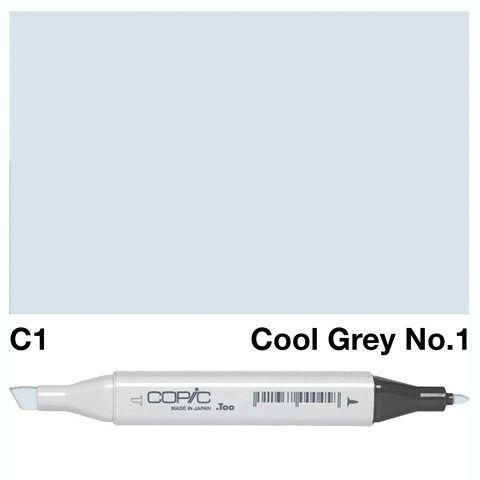 COPIC CLASSIC MARKER C1 COOL GRAY NO 1