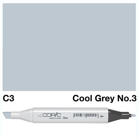 COPIC CLASSIC MARKER C3 COOL GRAY NO 3