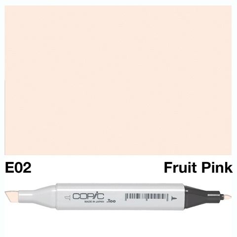 COPIC CLASSIC MARKER E02 FRUIT PINK