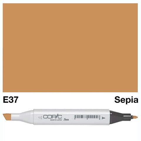 COPIC CLASSIC MARKER E37 SEPIA