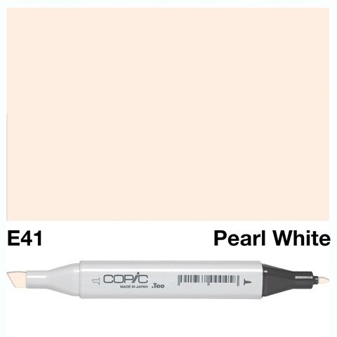 COPIC CLASSIC MARKER E41 PEARL WHITE