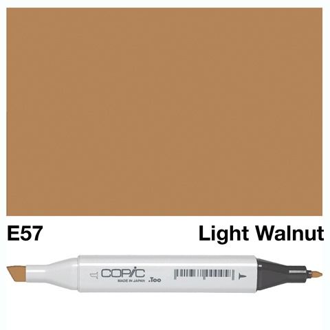 COPIC CLASSIC MARKER E57 LIGHT WALNUT