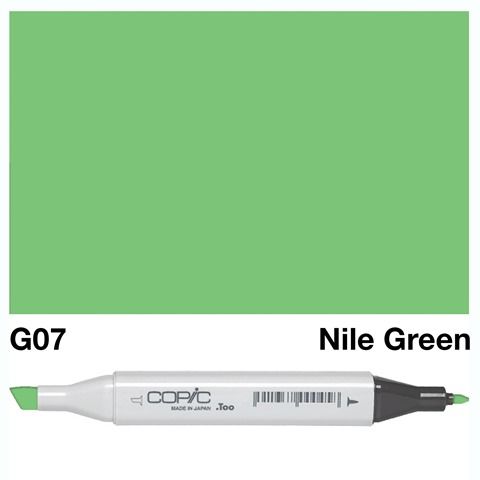 COPIC CLASSIC MARKER G07 NILE GREEN