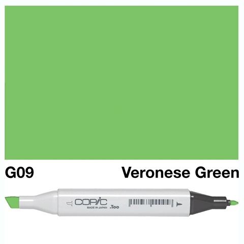 COPIC CLASSIC MARKER G09 VERONESE GREEN