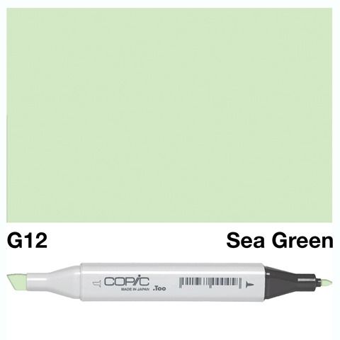 COPIC CLASSIC MARKER G12 SEA GREEN