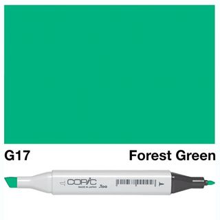 COPIC CLASSIC MARKER G17 FOREST GREEN