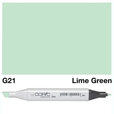 COPIC CLASSIC MARKER G21 LIME GREEN