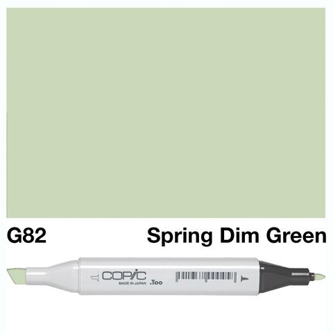 COPIC CLASSIC MARKER G82 SPRING DIM GREEN