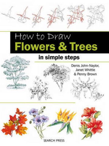 HOW TO DRAW FLOWERS & TREES