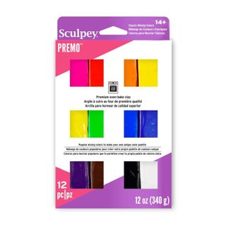 PREMO SCULPEY PACK CLASSIC COLOURS 12X28G