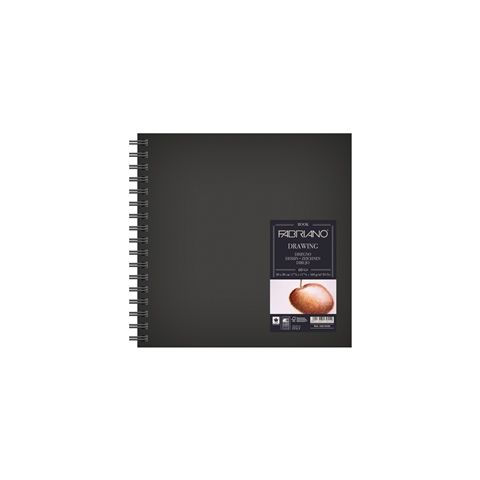 FABRIANO DRAWING BOOK 160G SPIRAL 15X15CM