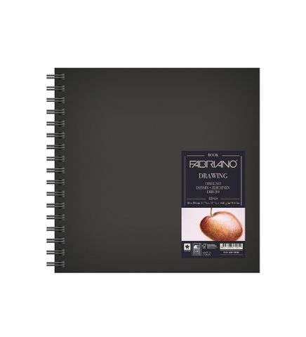 FABRIANO DRAWING BOOK 160G SPIRAL 30X30CM