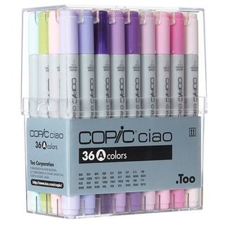 COPIC CIAO MARKER SET 36 ASSORTED A