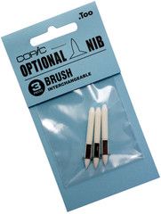 COPIC SPARE NIBS PKT 3 BRUSH