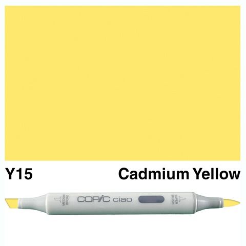 COPIC CIAO MARKER Y15 CADMIUM YELLOW