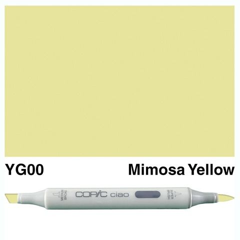 COPIC CIAO MARKER YG00 MIMOSA YELLOW