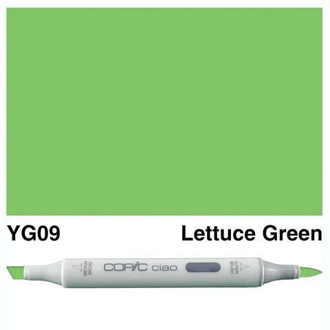 COPIC CIAO MARKER YG09 LETTUCE GREEN