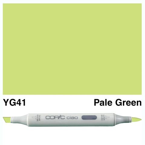 COPIC CIAO MARKER YG41 PALE GREEN