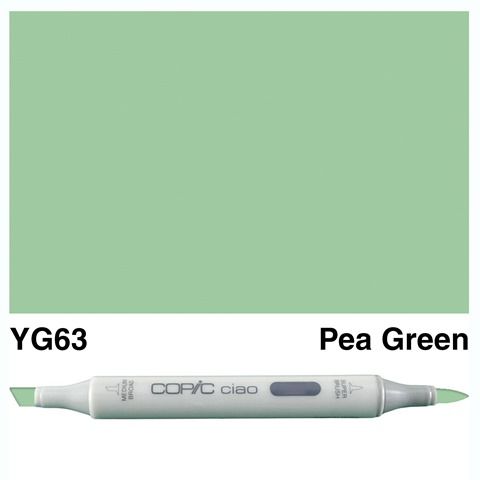 COPIC CIAO MARKER YG63 PEA GREEN