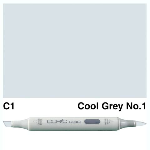 COPIC CIAO MARKER C1 COOL GRAY NO.1