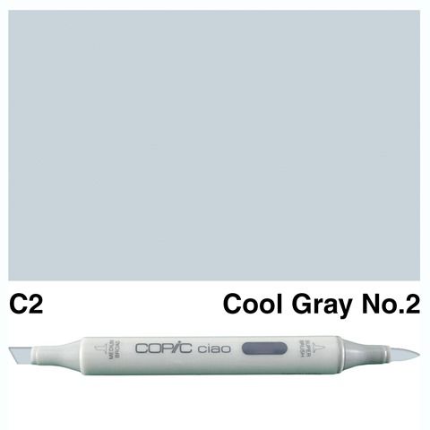 COPIC CIAO MARKER C2 COOL GRAY NO.2