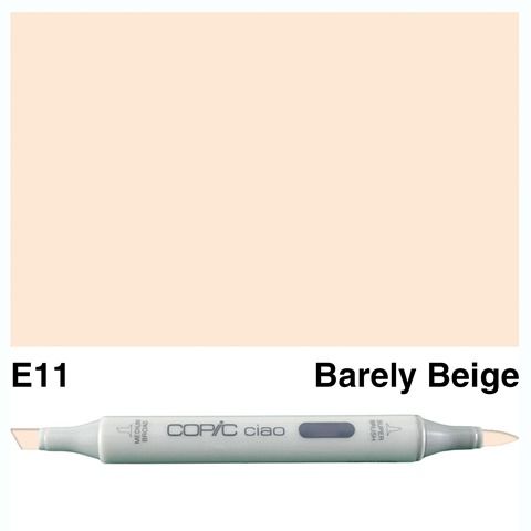 COPIC CIAO MARKER E11 BARELY BEIGE