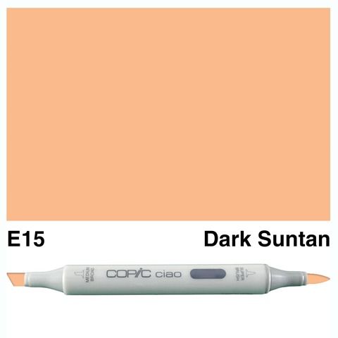 COPIC CIAO MARKER E15 DARK SUNTAN