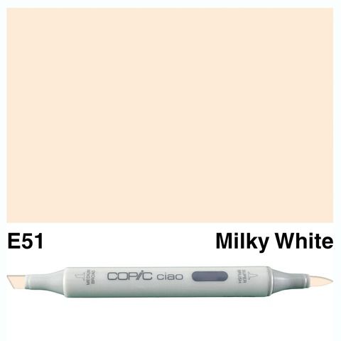 COPIC CIAO MARKER E51 MILKY WHITE