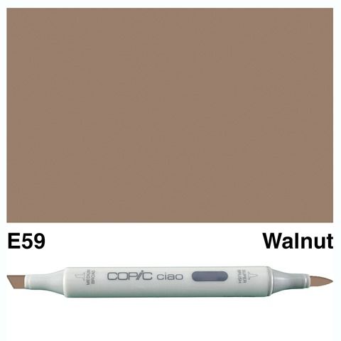 COPIC CIAO MARKER E59 WALNUT