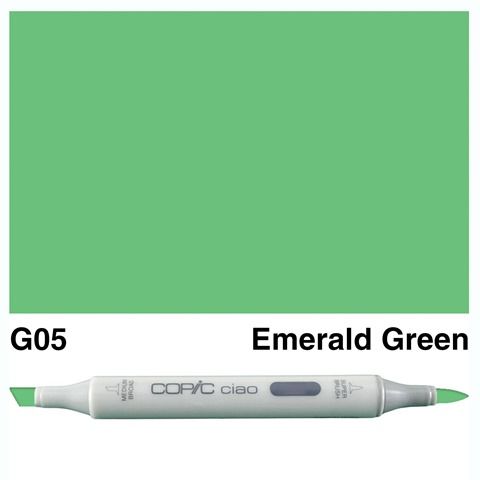 COPIC CIAO MARKER G05 EMERALD GREEN