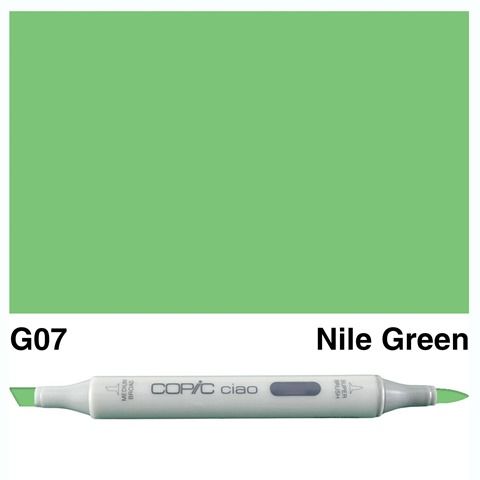 COPIC CIAO MARKER G07 NILE GREEN