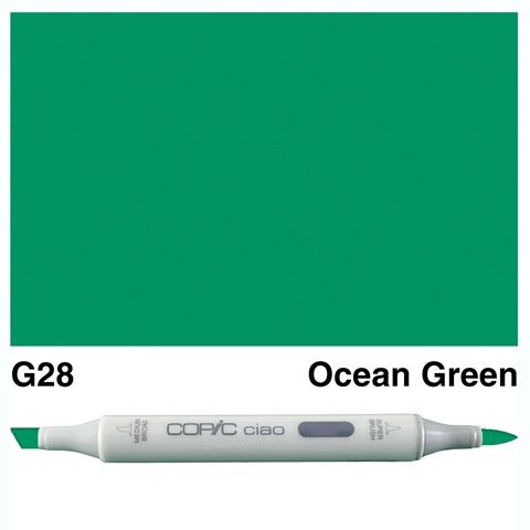 COPIC CIAO MARKER G28 OCEAN GREEN