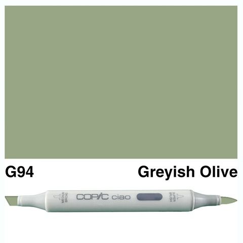 COPIC CIAO MARKER G94 GRAYISH OLIVE