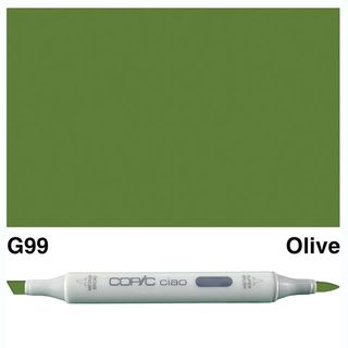 COPIC CIAO MARKER G99 OLIVE