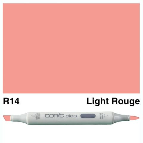 COPIC CIAO MARKER R14 LIGHT ROUGE