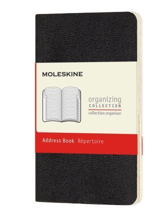 MOLESKINE ADDRESS BOOK POCKET BLACK