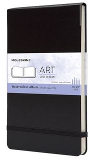 MOLESKINE ART WATERCOLOUR ALBUM POCKET BLACK