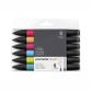 W&N PROMARKER BRUSH SET 6 MID TONES