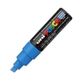 POSCA MARKER BOLD CHISEL TIP 8MM LIGHT BLUE