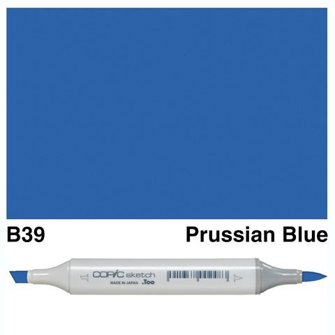 COPIC SKETCH MARKER B39 PRUSSIAN BLUE