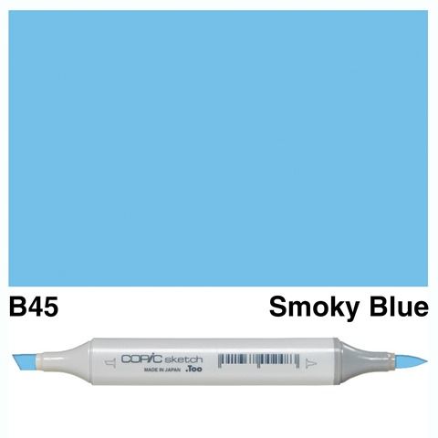COPIC SKETCH MARKER B45 SMOKY BLUE